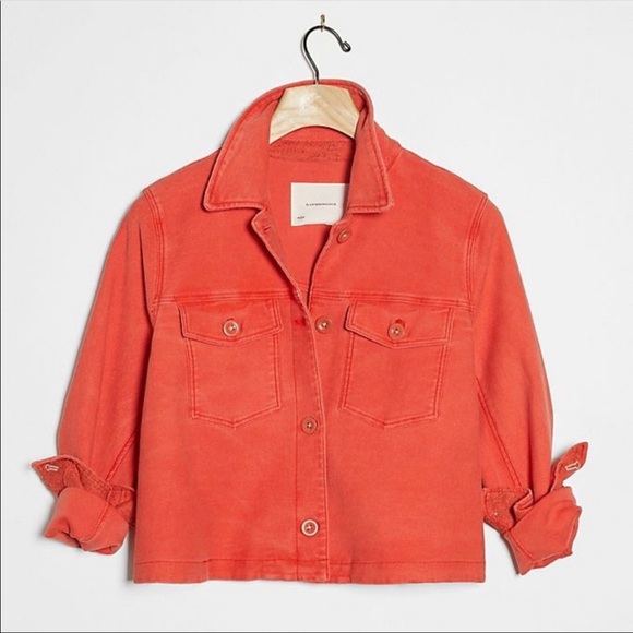 Anthropologie Marilee Trucker Jacket - Picture 4 of 12